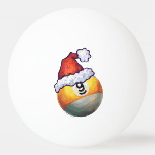 9 ball WeihnachtsRed Hat Tischtennisball