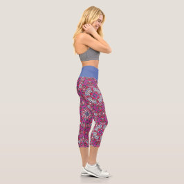 9. Band Kaleidoskop 10 Capri Leggings