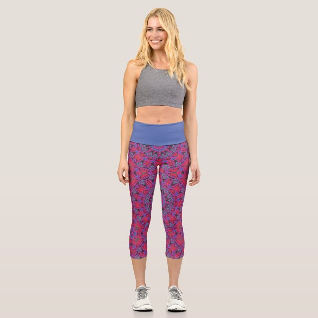 9. Band Kaleidoskop 15 Capri Leggings (Vorderseite)