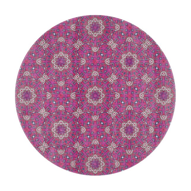 9. Band Kaleidoskop Art 20 Schneidebrett (Vorderseite)