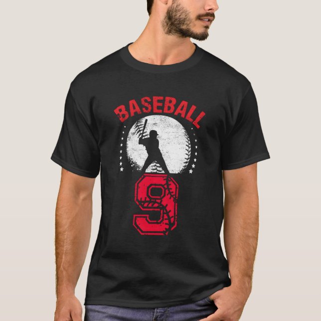 9. Baseball 9 T-Shirt (Vorderseite)