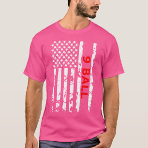 9 Billard für Ball-Pool T-Shirt