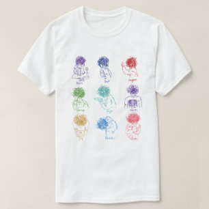 9 Dimensionen menschlicher Emotionen T-Shirt