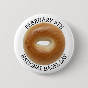 9. Februar: Nationalfeiertag der Bagel Button