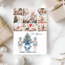 9 Foto Blau Chinoiserie Nussknacker Weihnachten