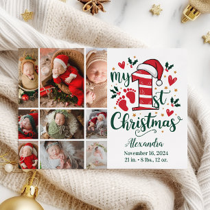 9 Foto Candy Cane Baby 1. Weihnachten
