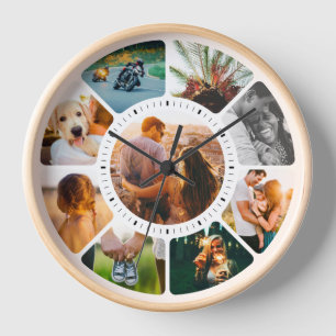 9 Foto gerundete Uhr gerundet