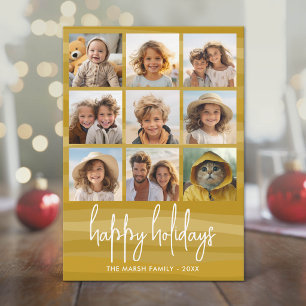 9 Foto Organisches Gold - Frohe Weihnachten