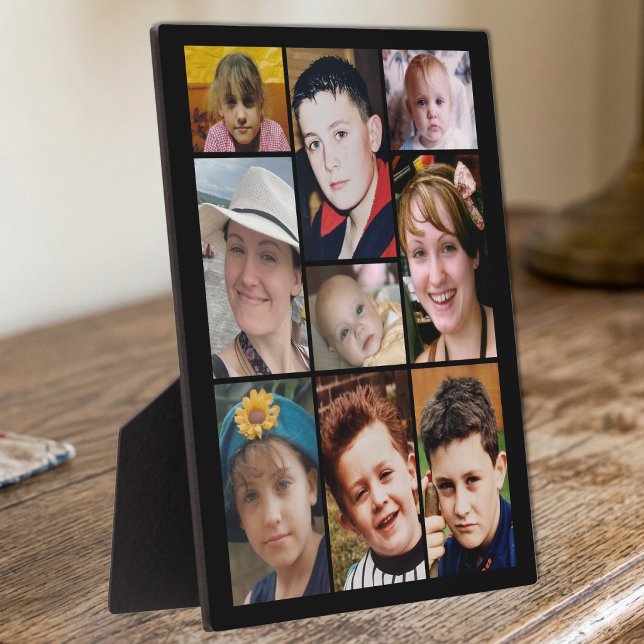 9-Foto-Schwarz-Display Fotoplatte (Von Creator hochgeladen)