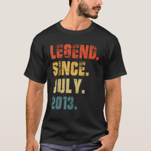 9. Geburtstag 9 Jahre alte Legende seit Juli 2013 T-Shirt