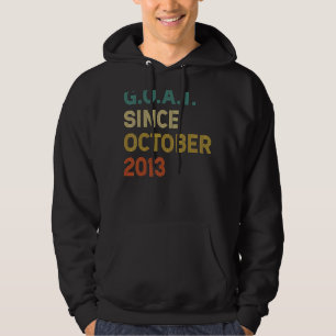 9. Geburtstag 9 Jahre alte Ziege seit Oktober 2013 Hoodie
