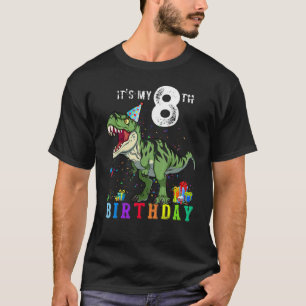 9. Geburtstag 9 Jahre Junge Dino Rex Dinosaurier T-Shirt