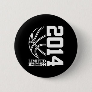 9. Geburtstag Basketball Limited Edition 2014 1 Button