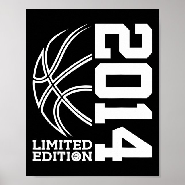 9. Geburtstag Basketball Limited Edition 2014 1 Poster (Vorne)
