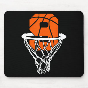 9. Geburtstag Basketball Neun 9 Jahre Jungen Kinde Mousepad