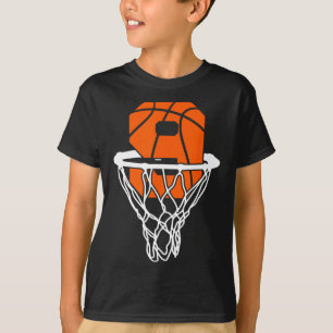 9. Geburtstag Basketball Neun 9 Jahre Jungen Kinde T-Shirt