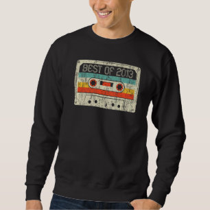 9. Geburtstag Best of 2013 Cassette Tape 9 Jahre Sweatshirt