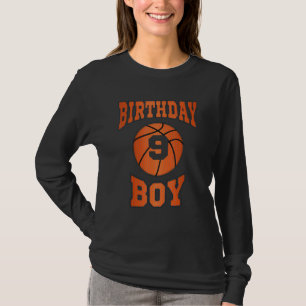 9. Geburtstag Boy Basketball für 9-jährige T-Shirt