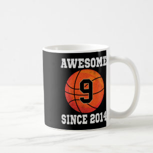 9. Geburtstag Bysketbyll Lover 9 Jahre Vintag Kaffeetasse