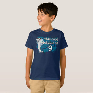 9. Geburtstag des Kindes Diese Coole Dolphin ist n T-Shirt