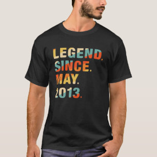 9. Geburtstag Geschenke 9 Jahre alte Legende seit  T-Shirt