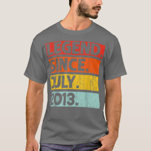9. Geburtstag Geschenke Legend seit Juli 2013 9 Ja T-Shirt