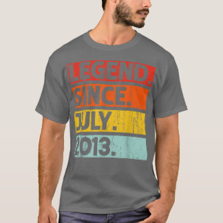 9. Geburtstag Geschenke Legend seit Juli 2013 9 Ja T-Shirt