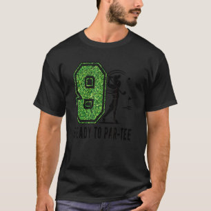9. Geburtstag Golfer Boy Neunjährige Golf Player T-Shirt