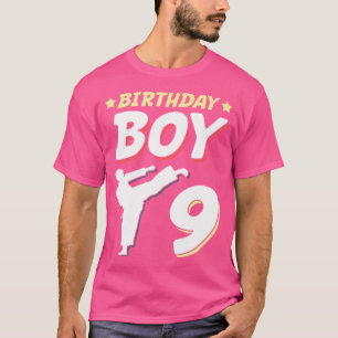 9. Geburtstag Karate Boy Taekwondo 9 Jahre alt T-Shirt