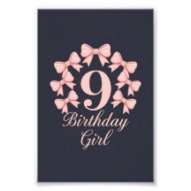 9. Geburtstag Mädchen