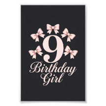 9. Geburtstag Mädchen