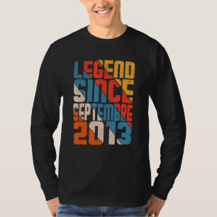 9. Geburtstag Phantastisch seit September 2013 9 J T-Shirt