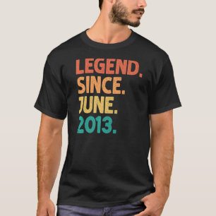 9. Geburtstag seit Juni 2013 9 Jahre alt VI T-Shirt