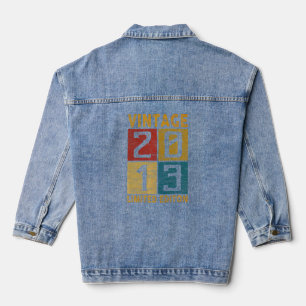 9. Geburtstag Vintag 2013 Geboren 2013 9 Jahre alt Jeansjacke