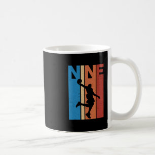 9. Geburtstagsfeier Neun 9 Jahre alte Sketll Kinde Kaffeetasse