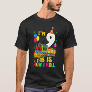 9. Geburtstagskinder Mädchen 9 Jahre alt ich bin n T-Shirt