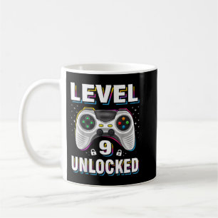 9. Geburtstagskleidung Stufe 9 Entsperrter Video-G Kaffeetasse