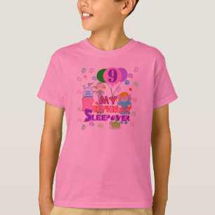 9. GeburtstagSleepover T-Shirt