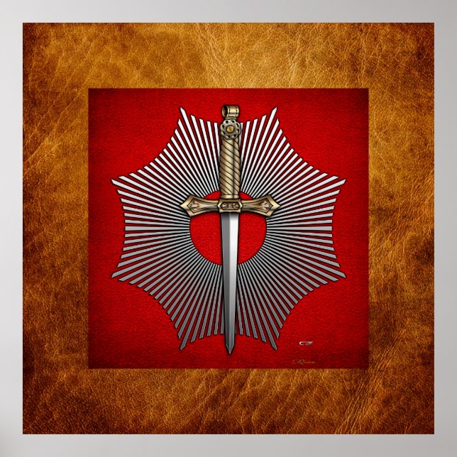 9. Grad: Meister des Tempels Poster (Vorne)