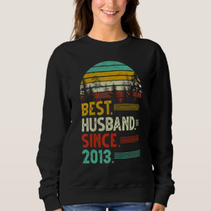 9. Hochzeit Jubiläum Funny Best Husband Seit 2 Sweatshirt