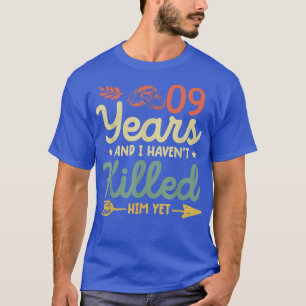 9. Hochzeitstag Tee-Matching Paare 9 ye T-Shirt