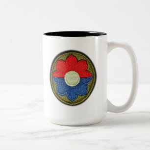 9. Identifikations-Infanterie Fort Lewis Zweifarbige Tasse