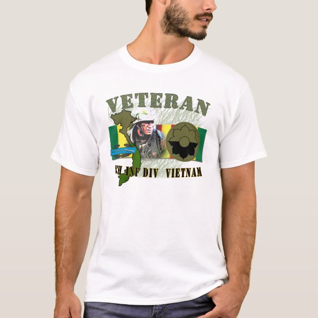 9. Inf Div. - Vietnam (w/CIB) T-Shirt (Vorderseite)