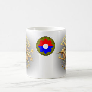 9. Infanterie und Vietnam-Service-Drache Tasse