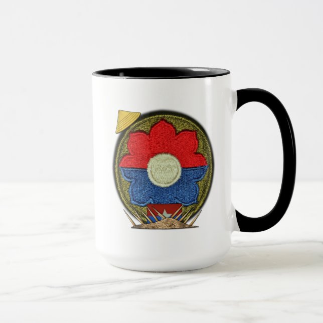 9. Infanterieabteilung Charlie Company Vietnam War Tasse (Rechts)
