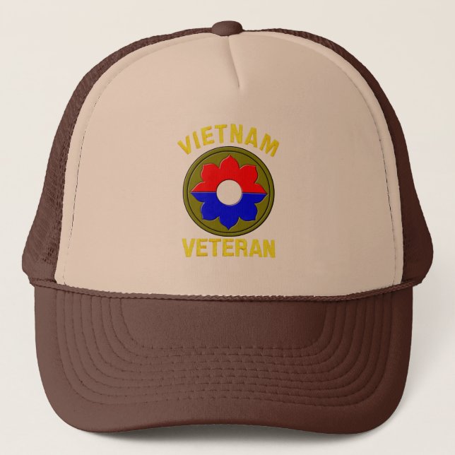 9. Infanteriedivision (Vietnam-Veteran) Truckerkappe (Vorderseite)
