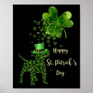 9 Irischer Hund-Shirt - Lustiger Irland-Hundeliebh Poster