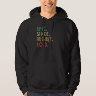 9 Jahre alt Epic Seit August 2013 9. Geburtstag Hoodie