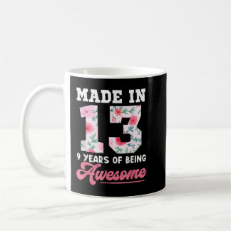 9 Jahre alte Girl-Geschenke für das 9. Geburtstags Kaffeetasse