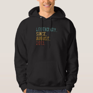 9 Jahre alte Legende seit August 2013 9. Geburtsta Hoodie